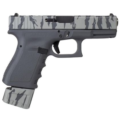 Glock 19 Gen 3 Tiger Stripe 9mm Pistol with RMR Cut - Sniper Grey
