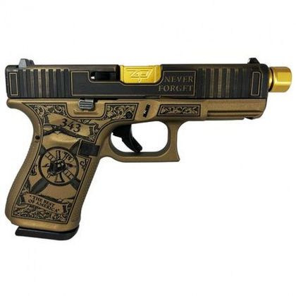 Glock 19 Gen 5 Bronze Tribute 9mm Semi-Auto Handgun - Compact & Reliable