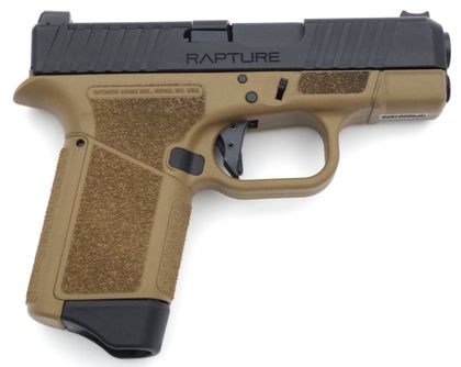 G-Force Raptur-X Gen 1 FDE 9mm Compact Semi-Auto Pistol, 12+1 Capacity