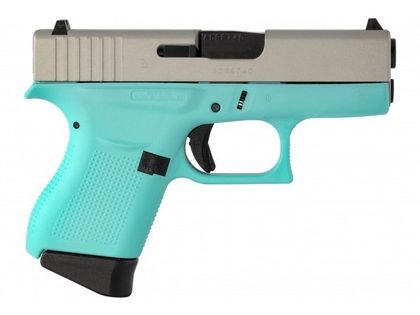 GLOCK G43 Gen 1 Robin's Egg Blue 9mm Subcompact Concealed Carry
