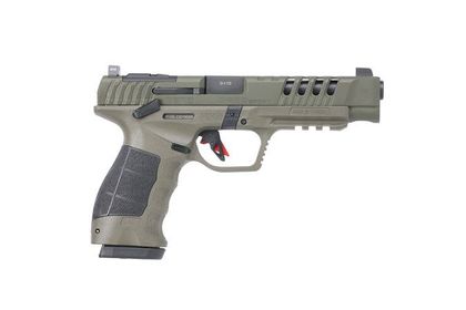 SAR9 Sport Gen 3 9mm OD Green Tactical Pistol with Night Sights