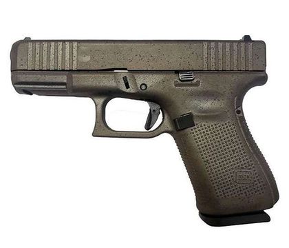 Glock 19 Gen 5 Distressed 9mm Semi-Auto, Enhanced Accuracy Pistol