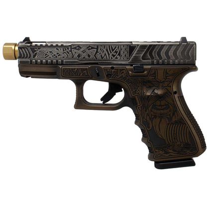 XYZ 9MM Compact Semi-Auto Pistol Gen1 - Brown, 15-Round, 4" Barrel