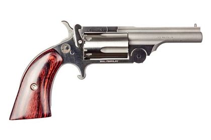 NAA Ranger II Compact .22 WMR Revolver - Stainless & Rosewood Grips