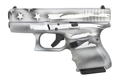 Glock G27 Gen4 .40 S&W Subcompact Distressed Flag Finish Pistol
