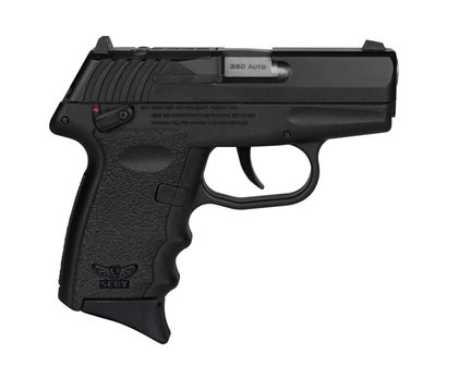 SCCY CPX-4 Gen3 RDR .380 ACP Subcompact, Black, 10+1 Capacity