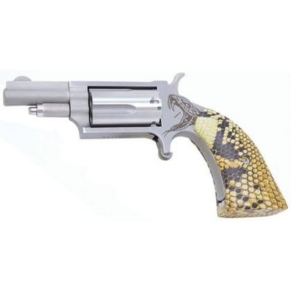 NAA Mini Antivenom .22 Mag Revolver - Snake Camo, 5-Round Compact