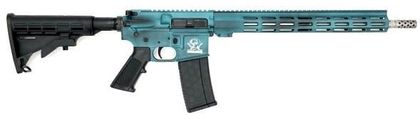 Great Lakes AR-15 Gen 1 BW Teal .223 Wylde 16" 30-Round Rifle