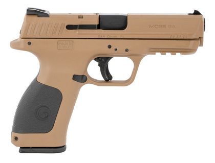 Girsan MC28SA Gen 1 9mm FDE Pistol, 15+1 Rounds, Adjustable Sights