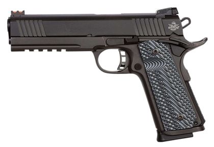 ARMSCOR Tac Gen 1 10MM SAO Pistol, 5" Barrel, Black G10 Grips