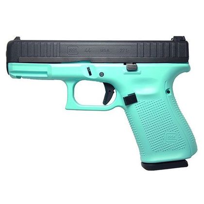 Glock 44 Gen 1 .22 LR Pistol - Robin's Egg Blue, 10+1 Rounds, Lightweight
