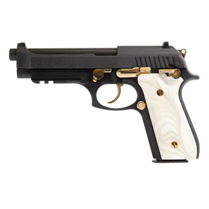 Taurus PT92 Gold Pearl 9mm Pistol, Semi-Auto, 5" Barrel, 17-Round