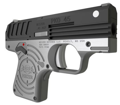 Heizer PKO 45 Gen 1: Compact .45 ACP Stainless Steel Pistol