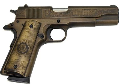 SDS Heritage 1911 Gen 1 .45 ACP, 5" Distressed Bronze Pistol