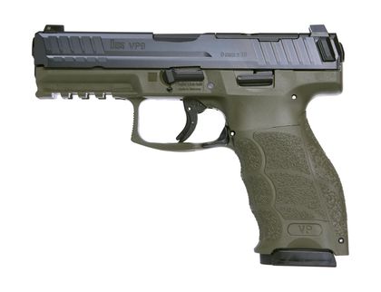HK VP9 Gen 1 9mm Optics-Ready Pistol, ODG Grips, Night Sights