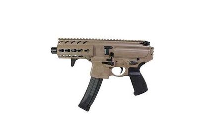 Sig Sauer MPX K 9mm - FDE Tactical Pistol, 30-Round Capacity