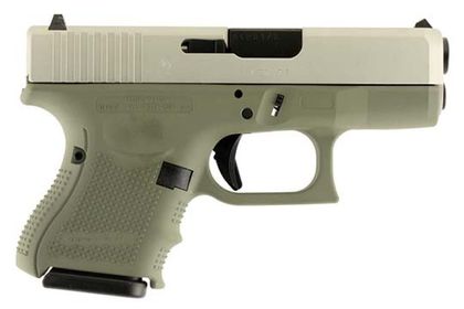 Glock 26 Gen 4 - Forest Green Compact 9mm with Safety Features