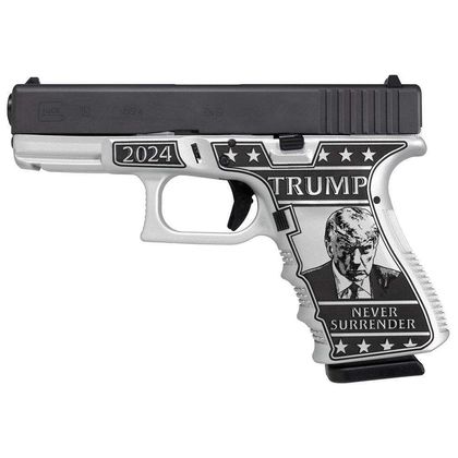 Glock 19 Gen 3 Custom "Trump 2024" 9mm Semi-Auto Pistol - 15rd