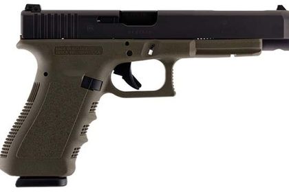 Glock G34 Gen 3 OD Green 9mm Precision Full-Size Pistol