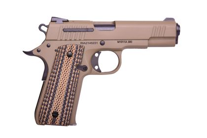 RIA BBR 380 Compact Defender - .380 ACP, FDE Finish, G10 Grips