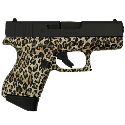 Glock 43 Gen 1 Leopard 9mm Compact Pistol - Style Meets Reliability