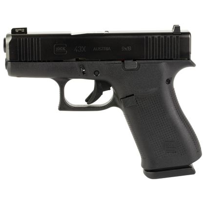 GLOCK G43X Gen 1 9mm Compact Pistol with Ameriglo Night Sights