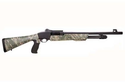 Weatherby PA-459 Gen 1 Camo Pump Shotgun - 12 Gauge, Recoil Control