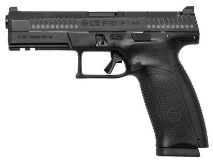 CZ P-10 F Gen 1 Optics Ready 9mm, 4.5" Barrel, 19rd Mag, Black