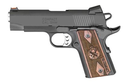 Springfield 1911 Range Officer Compact Gen 1 - 9mm, Bull Barrel, Cocobolo Grips