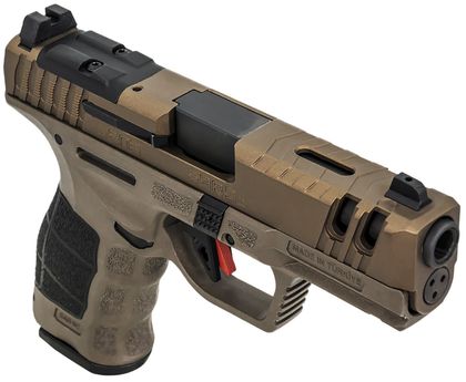 SAR9 C Gen3 Bronze 9mm Compact Pistol - 15rd SAO Precision Shooter