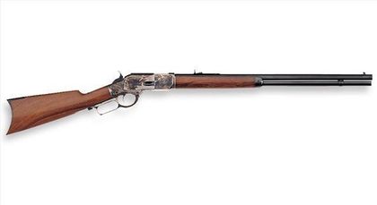 Uberti 1873 Sporting Rifle Gen 1: .45 Colt, Case-Hardened, Walnut Stock