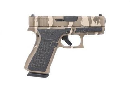 GLOCK G43X MOS Gen 1 Tiger Stripe 9mm Subcompact Pistol