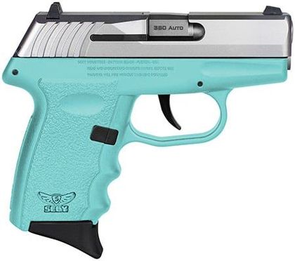 SCCY CPX-3 Gen 1 Sky Blue .380 ACP Compact DAO Pistol 10+1