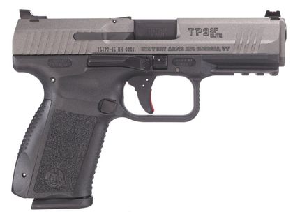 Canik TP9SF Elite Gen 1 Tungsten 9mm Pistol - 15-Round Precision
