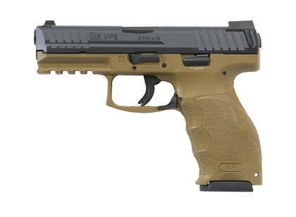 HK VP9 Gen 1 9mm Tactical Pistol - FDE Night Sights Edition
