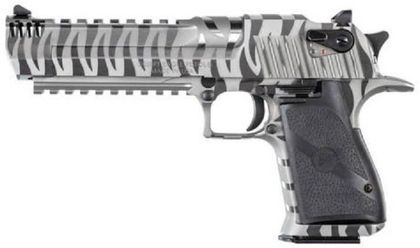 Desert Eagle Mark XIX .44 Mag Semi-Auto Pistol - White Tiger Stripe