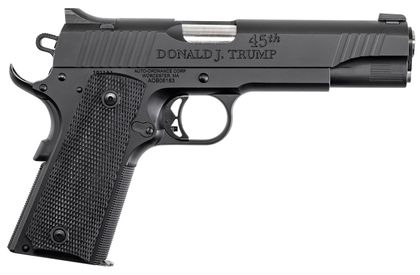 Auto-Ordnance Trump 1911-A1 Gen 1 .45 ACP Pistol, 5" Barrel, Black Finish