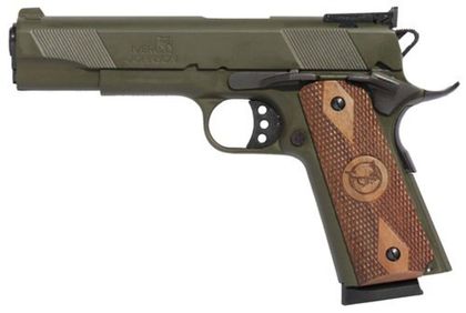 Iver Johnson 1911 Eagle Gov .45 ACP - OD Green Walnut, Gen 1