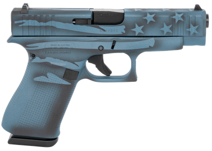 GLOCK G48 Gen 1 Blue Titanium Flag 9mm Compact Handgun