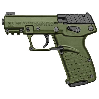 Kel-Tec P17 Gen 1 - OD Green .22LR Semi-Auto, 16+1 Capacity Pistol