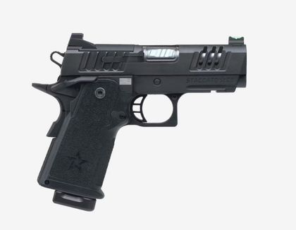 Staccato CS Gen 1 9mm Optic-Ready Compact Pistol - Black DLC