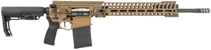 POF Revolution Gen 1 .308 Win Semi-Auto Rifle - Burnt Bronze, 18.5"