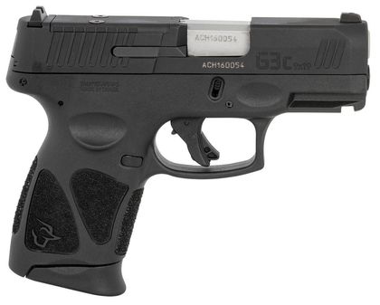 Taurus G3C T.O.R.O. 9mm Gen 1 Compact Pistol - Black, 10+1 Capacity