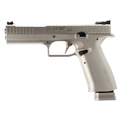 Silver 9MM Luger Striker Gen 1 - 5" Barrel, 17-Round Precision Pistol