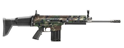 FN SCAR 17S Gen 3 Woodland Camo 7.62 NATO Semi-Auto Rifle