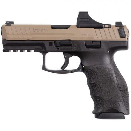 HK VP9 Gen 1 9MM Luger Semi-Auto Handgun - Black & Tan Finish