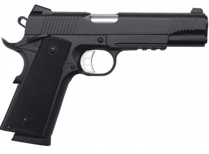 SDS 1911 Gen 1 9mm SA Pistol - Cerakote Black, 5" Barrel, Ergonomic Design