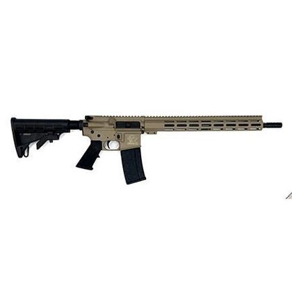Great Lakes AR-15 Gen 1 .223 Wylde Semi-Auto Rifle, FDE Finish, 16" Barrel
