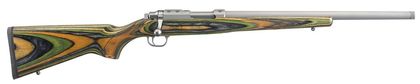 Ruger 77/22 Hornet Precision Bolt-Action Rifle - Stainless & Laminate