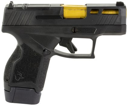 Taurus GX4 TORO 9mm Optic-Ready Pistol - Gold Barrel, Black Finish